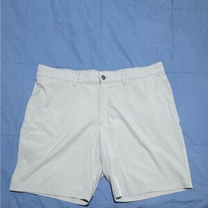 Adidas Light Gray Golf Shorts